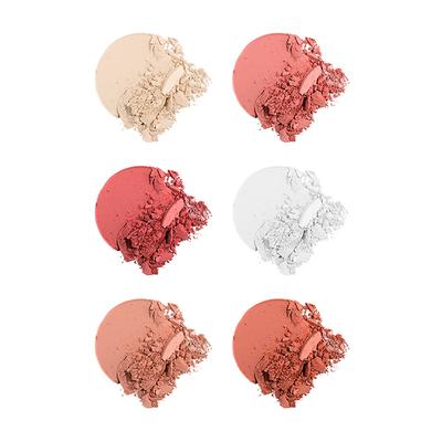 Miss Rose 6 Color Eyeshadow Matte & Glitter Palette 7001 - 017 Z2 20 gm - Face Palettes
