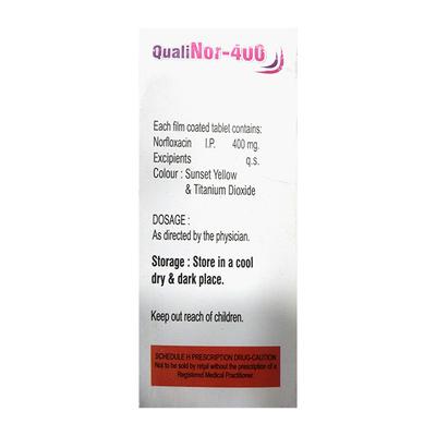QUALINOR 400 Tablet 10's - Bacterial Infections-Qui