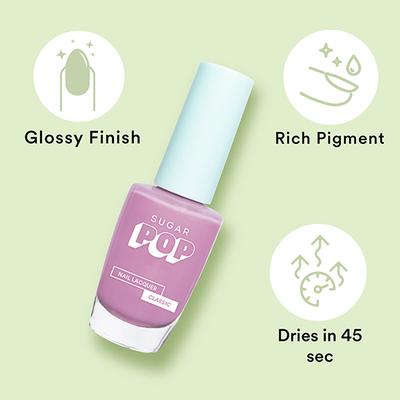 SUGAR POP Nail Lacquer 16 Lavender Lit 10 ml - Nail Polish