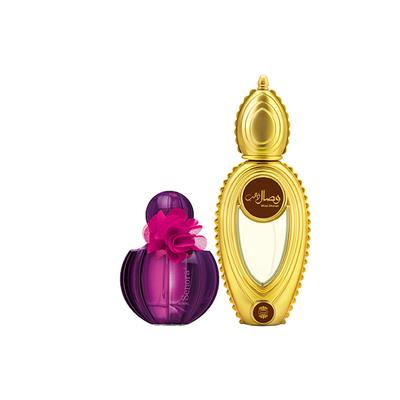 Ajmal Senora EDP Floral Spicy Perfume And Wisal Dhahab EDP Fruity Floral Perfume 125 ml - Perfumes (Edt/Edp)