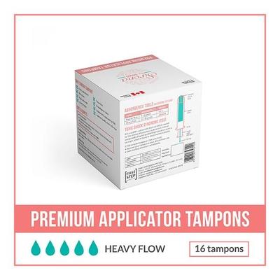 Sirona Premium Applicator Tampons - (Super Plus Heavy Flow) 16's - Tampons