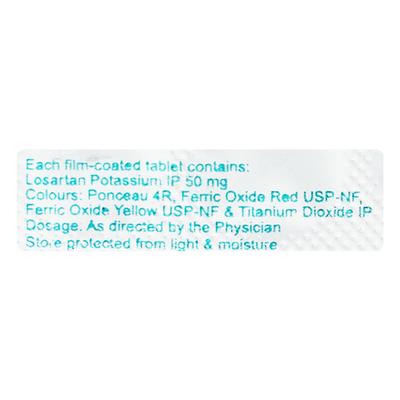 Losanorm 50mg Tablet 10'S - Hypertension-Ang