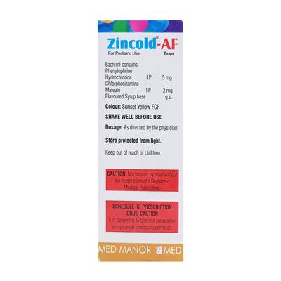 ZINCOLD AF Drops 15ml - Cough And Cold-Cou