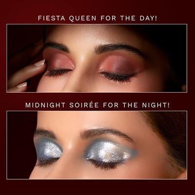 Pilgrim Eyeshadow Midnight Soiree 12-in-1 Highly Pigmented Shades For The Ultimate Glam 24 gm - Eyeshadow, Bases & Primers
