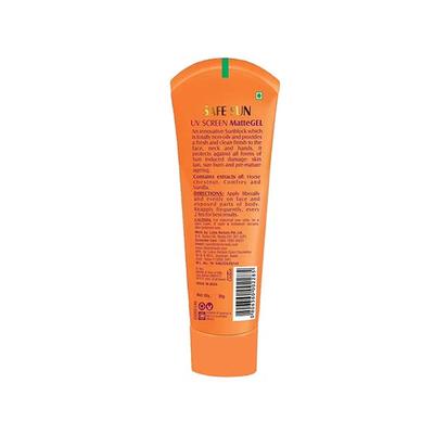 Lotus Herbals Safe Sun Uv Screen Mattegel Pa+++ Spf-50 30 Gm - Face Sunscreen