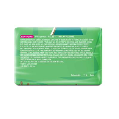 Whisper Ultra Hygiene + Comfort with Soft Wings Sanitary Pads (XL+) 7's - Sanitary Napkins