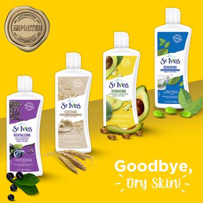 St. Ives Hydrating Vitamin E & Avocado Body Lotion 200 ml - Lotions & Creams