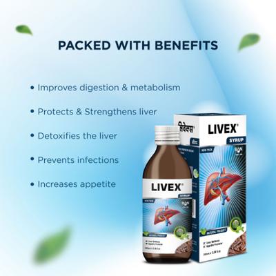 Ban Labs Livex Syrup - Chocolate Flavor 200 ml - Speciality Medicines