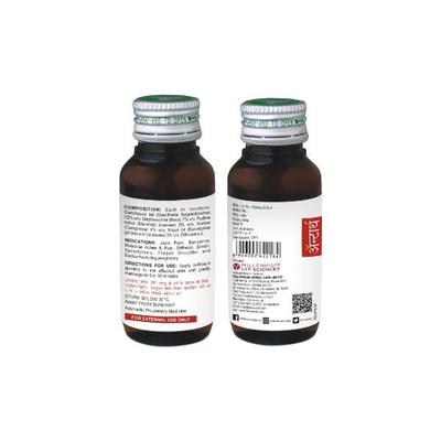 Millennium Lyf Sciences Antarth Liniment Oil (Pack of 4 x 50 ml) - Pure Herbs