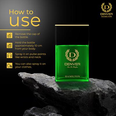 Denver Hamilton Perfume Long Lasting Perfume Body Scent for Men 70 ml - Men Perfumes (Edt/Edp)