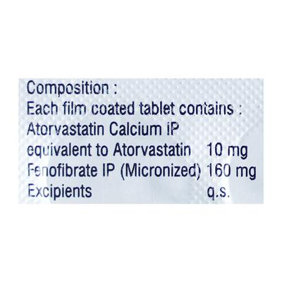 Atorec F Tablet 10'S - High Cholesterol-Dys