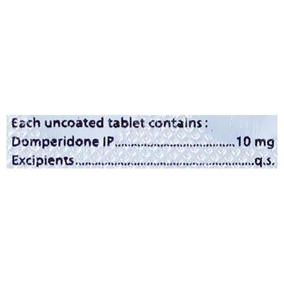 DOMVENT 10mg Tablet 10's - Ulcer/Reflux/Flatulence-Aaa