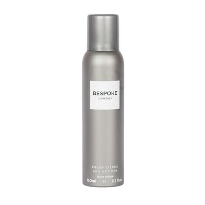 BESPOKE London Fresh Citrus and Vetiver Body Spray 150 ml - Men Deodorants/Roll-Ons