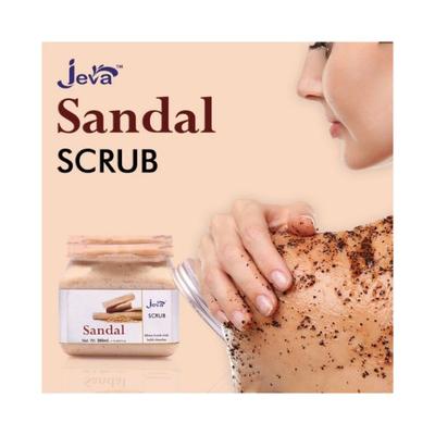 Jeva Sandal Ubtan Scrub With Haldi Chandan 380 ml - Scrubs & Exfoliants