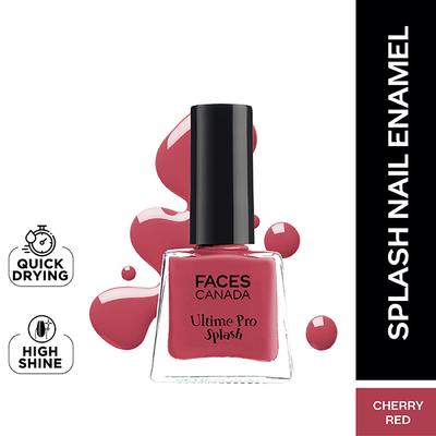 FACESCANADA Ultime Pro Splash Mini Nail Enamel Cherry Red 110 5 ml - Nail Polish
