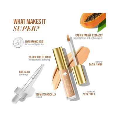 MyGlamm Super Serum Concealer-301W Caramel 6 gm - Concealer