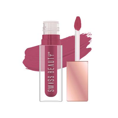 Swiss Beauty Hold Me Matte Liquid Lipstick Mauve Tonight) 4.5 ml - Liquid Lipsticks