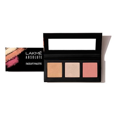 Lakme Absolute Facelife Palette Golden Hour 15 gm - Face Palettes