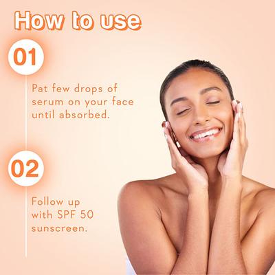 Wishcare Super Bright C16 Vitamin C Face Serum - Niacinamide, Kojic Acid and 4 - N - Br - For Pigmentation 30 ml - Face Serum