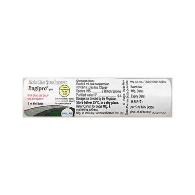 EUGIPRO (THERAPEUTIC) Suspension 5ml - Diarrhoea-Ant