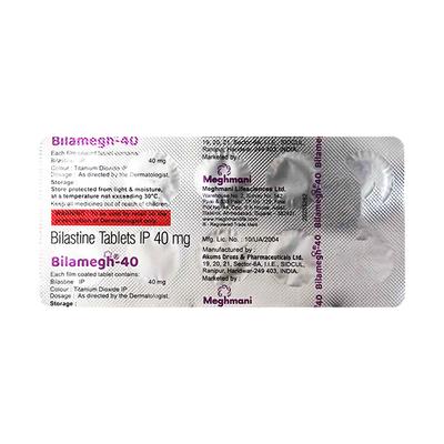 BILAMEGH 40 Tablet 10's - Allergies-Ant