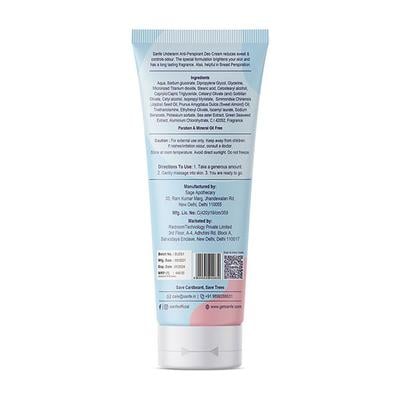 Sanfe Underarm Anti-Perspirant Deo Cream - Sea Aster & Sea Algae 60 gm - Lotions & Creams