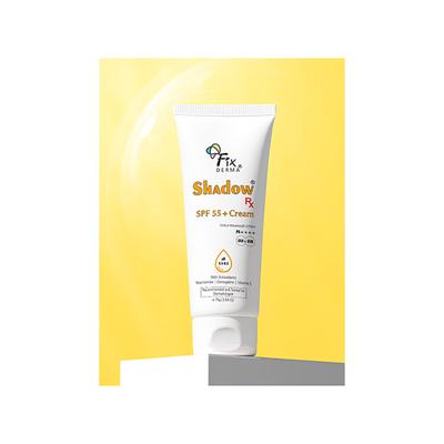 Fixderma Shadow SPF55+ Cream Lightweight SPF 55+ Protection For Oily & Acne-Prone Skin 75 gm - Body Sunscreen