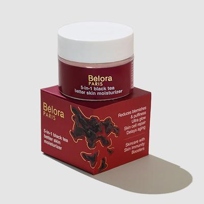 Belora Paris 5 - in -1 Black tea better skin moisturizer 50 gm - Face Moisturizers