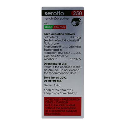 Seroflo 250 Synchrobreathe Inhaler 120Mdi - Asthma/COPD-Ast