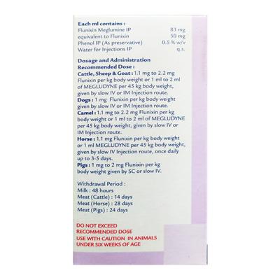 VIRBAC MEGLUDYNE (VET) Injection 100ml - Veterinary-Pharma