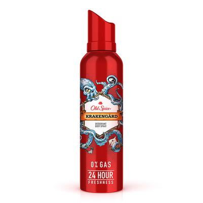 Old Spice Krakengard 0% Gas Deodorant Body Spray 140 ml - Men Deodorants/Roll-Ons