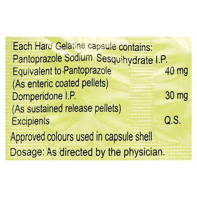 PANTIME DSR Capsule 10's - Ulcer/Reflux/Flatulence-Aaa