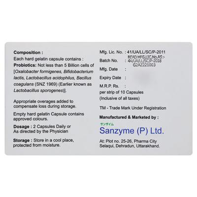 Oxalo Forte Capsule 10'S - Diarrhoea-Ant