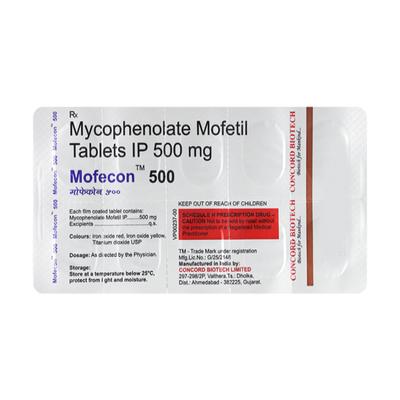 MOFECON 500mg Tablet 10's - Auto Immune Disease-Imm