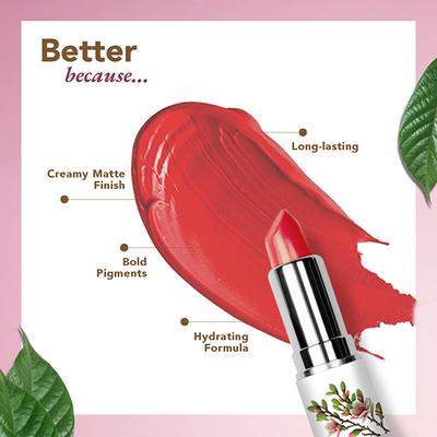 Organic Harvest Moisture Matte Lipstick - Warm Apricot 4 gm - Lipsticks