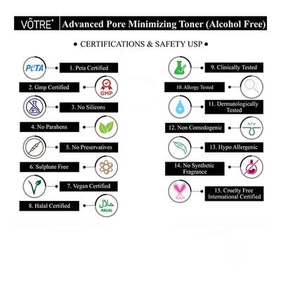 Votre Advance Pore Minimizing Toner 200 ml - Toners