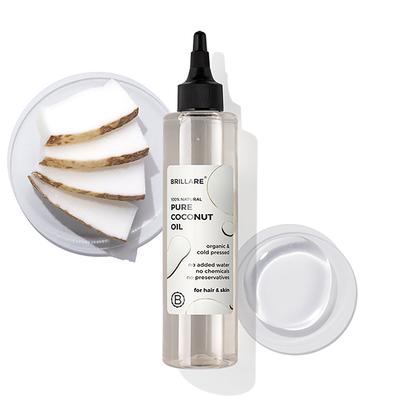 Brillare Pure Coconut Oil 200 ml - Hair Oils
