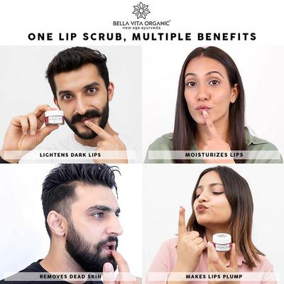 Bella Vita Organic Nicolips Lip Lightening Scrub 20 gm - Lip Scrubs