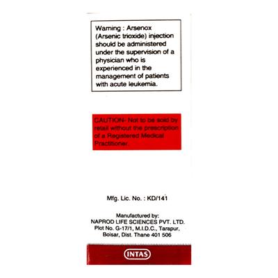 Arsenox 10mg Injection 10ml - Cancer Oncology-Cyt