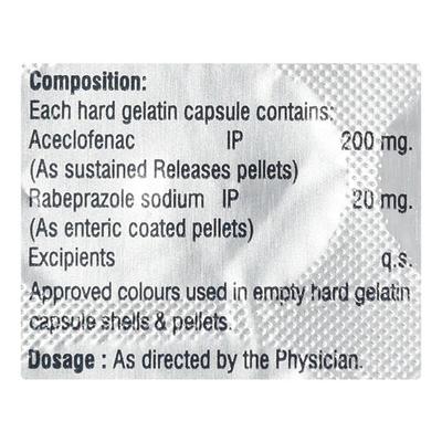 XEROFAST CR Capsule 10's - Pain relief-Nsa