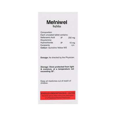 MEFNIWEL Tablet 10's - Muscle Spasm-Ant