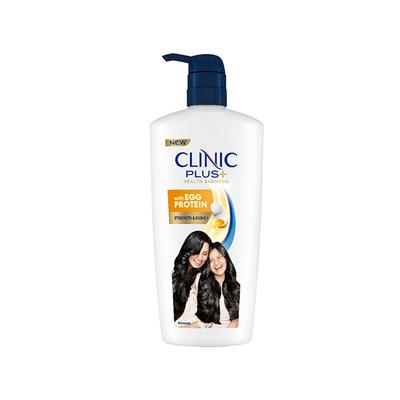 CLINIC PLUS Strength & Shine, with Egg Protein, Shampoo, for Smooth & Healthy Hair 650 ml - Shampoos
