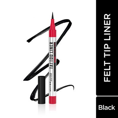 Maybelline New York Tattoo 48H Liquid Pen, Black, 1gm - Eyeliners