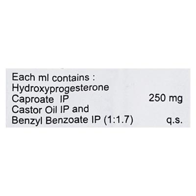 Proluton 250mg Injection(Depot) 1ml - Hormonal Therapy-Oes