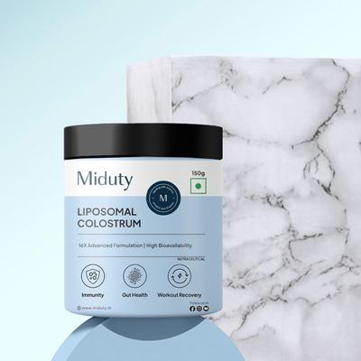 Miduty Liposomal Colostrum Powder 150 g - Digestive Health