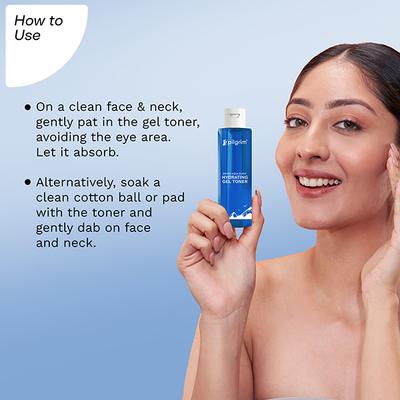 Pilgrim Swiss Aqua Rush Hydrating Gel Toner for Long Lasting Hydration Plump and Healthy Skin 100 ml - Face Mists