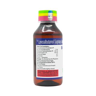 BROZEET LS 1 MG SUGAR FREE Expectorant 100ml - Asthma/COPD-Ast