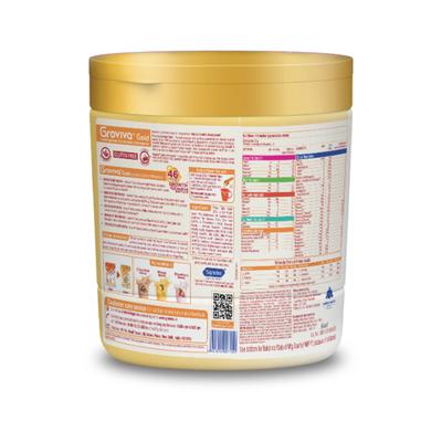 Groviva Gold Age 2+ Child Nutrition Supplement Powder Jar - Vanilla Flavour 200 g - Baby And Infant Supplements