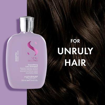 Alfaparf Milano Smoothing Low Shampoo - Dry, Frizzy Hair, Smooth, Shiny, Rebel Hair 250 ml - Shampoos