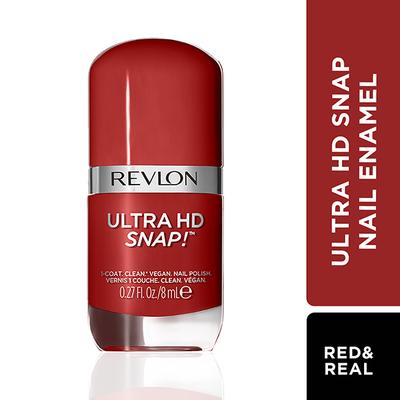Revlon Ultra Hd Snap Nail Polish - Shade - Red And Real 8 ml - Nail Polish